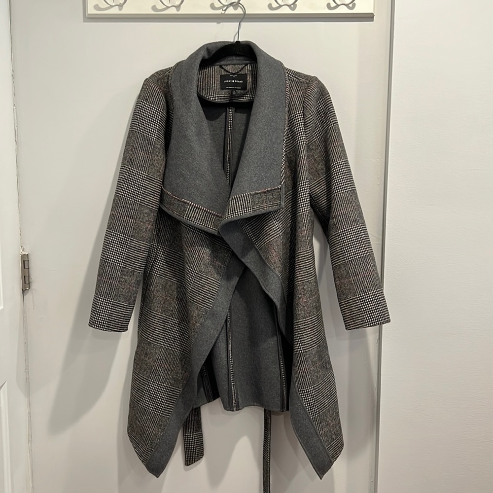 Lucky Brand Houndstooth Coat
